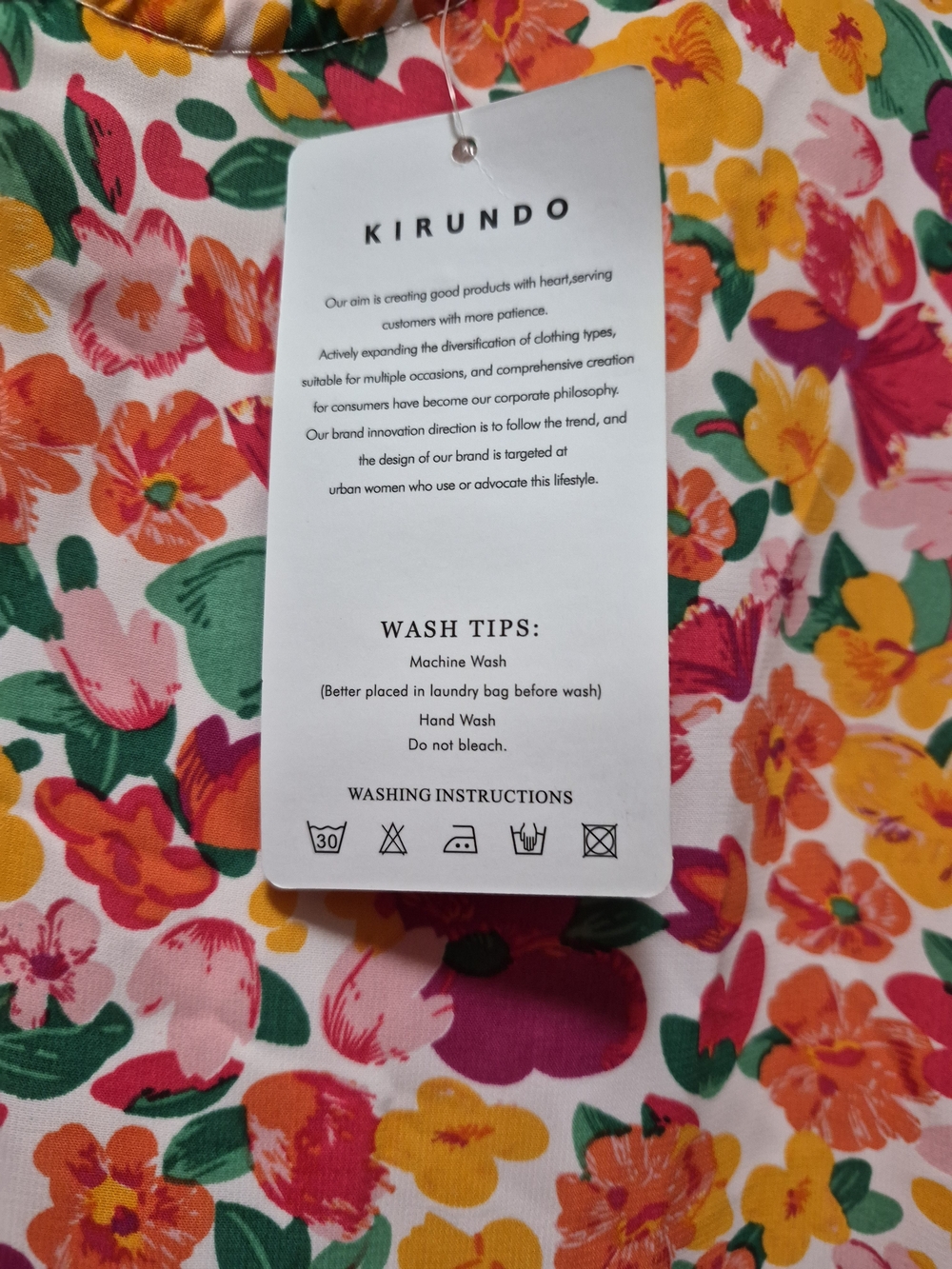 Kirundo Floral Tiered Dress - Picture 7 of 11